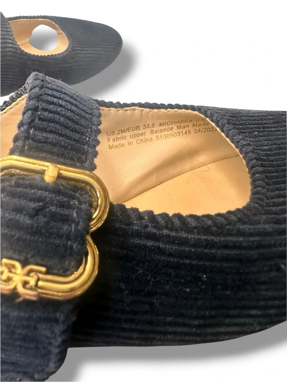 Sam Edelman - Girls Michaela Mary Jane Flats - Size 2
